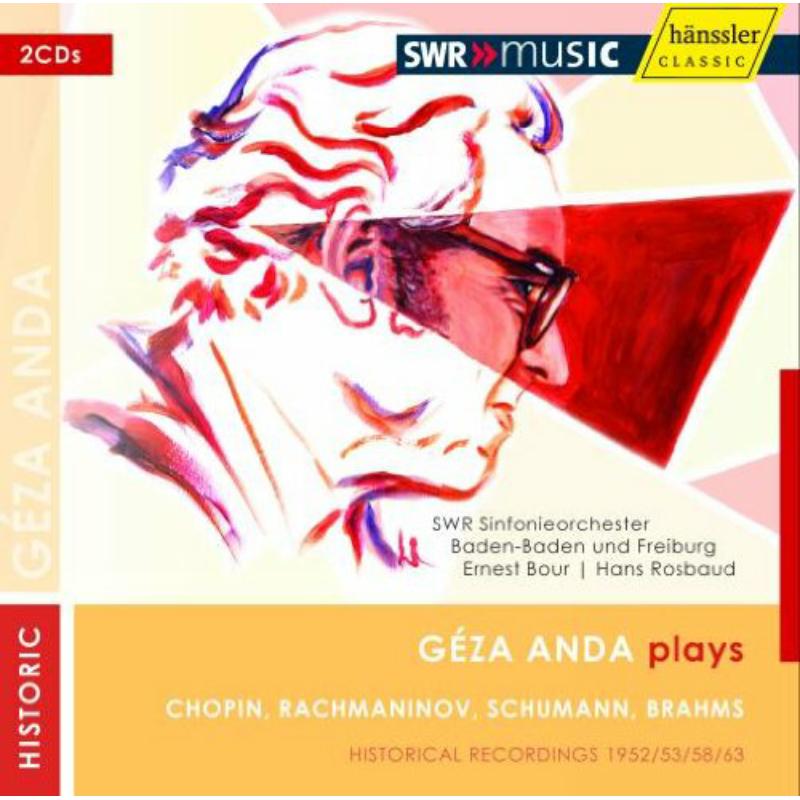 Picture of Anda Bour Rosbaud Swr Sinfo - CHOPIN, F. / RACHMANINOV, S. / SCHUMANN, R. / BRAH