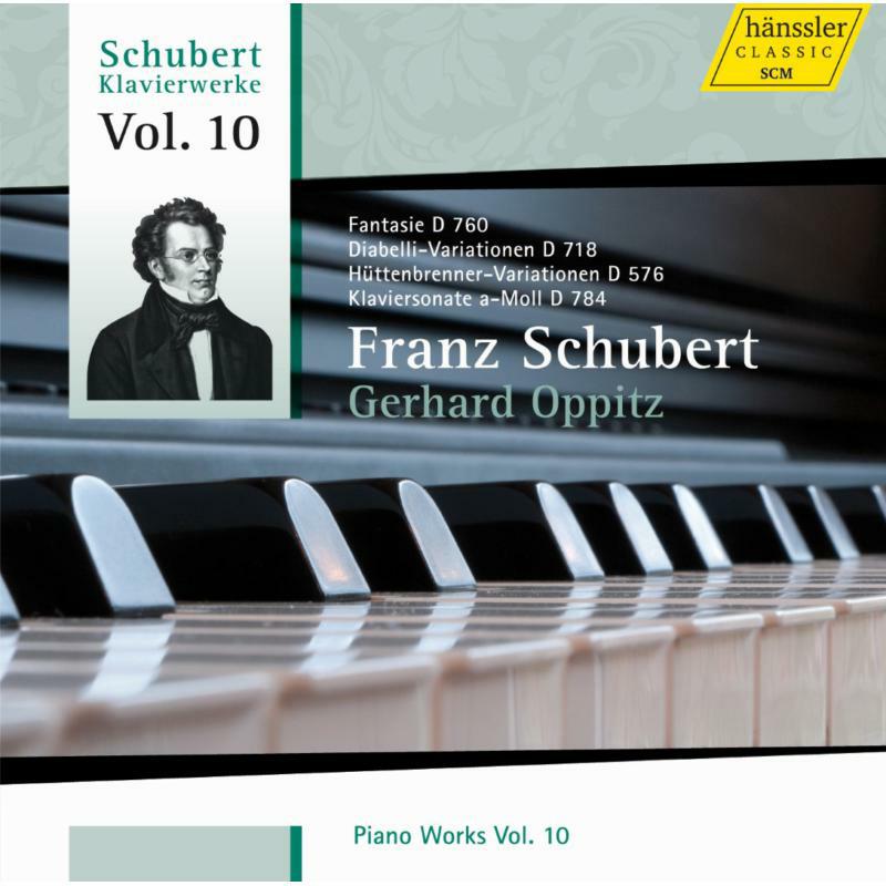 Picture of Gerhard Oppitz - Schubert - Piano Works Volume 10