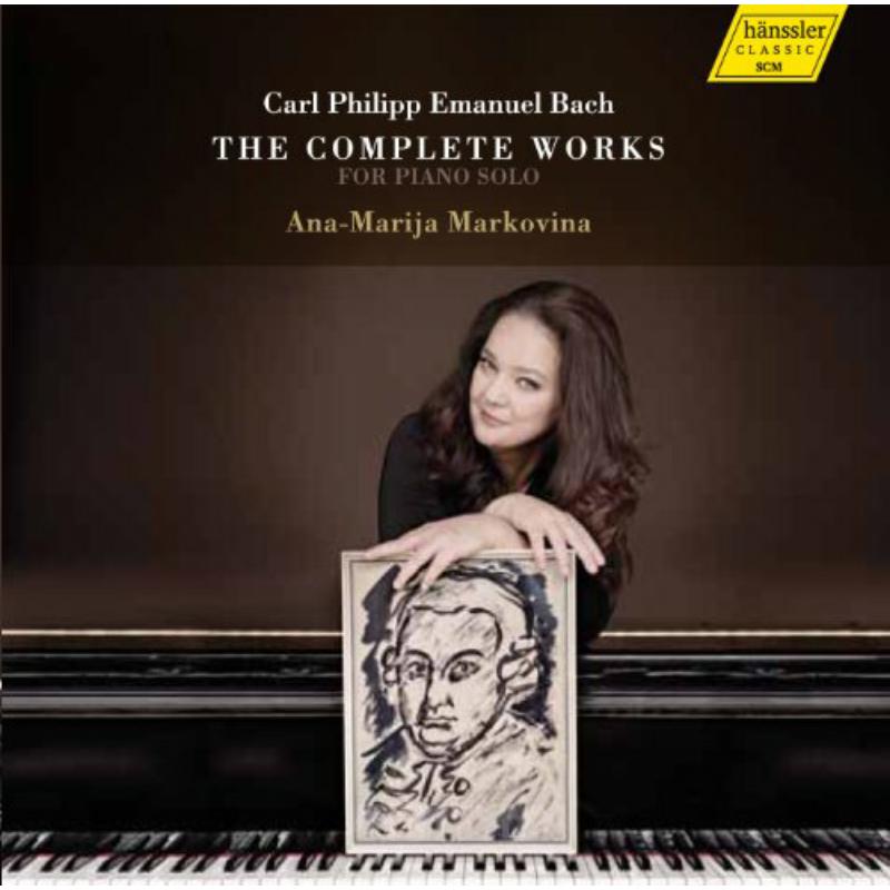 Picture of Ana-Marija Markovina - CPE Bach: Complete Works for Piano Solo