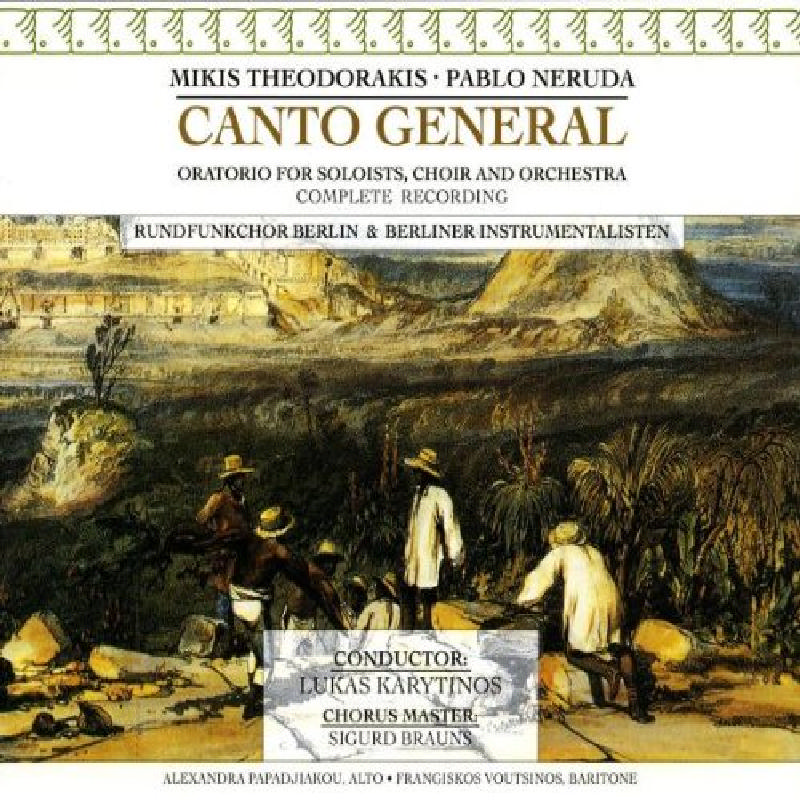 Picture of Various - THEODORAKIS:CANTO GENERAL