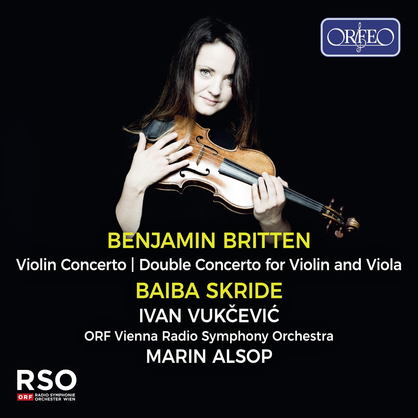 Picture of Baiba Skride; Ivan Vukcevic; ORF Radio-Symphonieorchester Wien; Marin Alsop - Benjamin Britten: Violin Concerto; Double Concerto for Violin and Viola