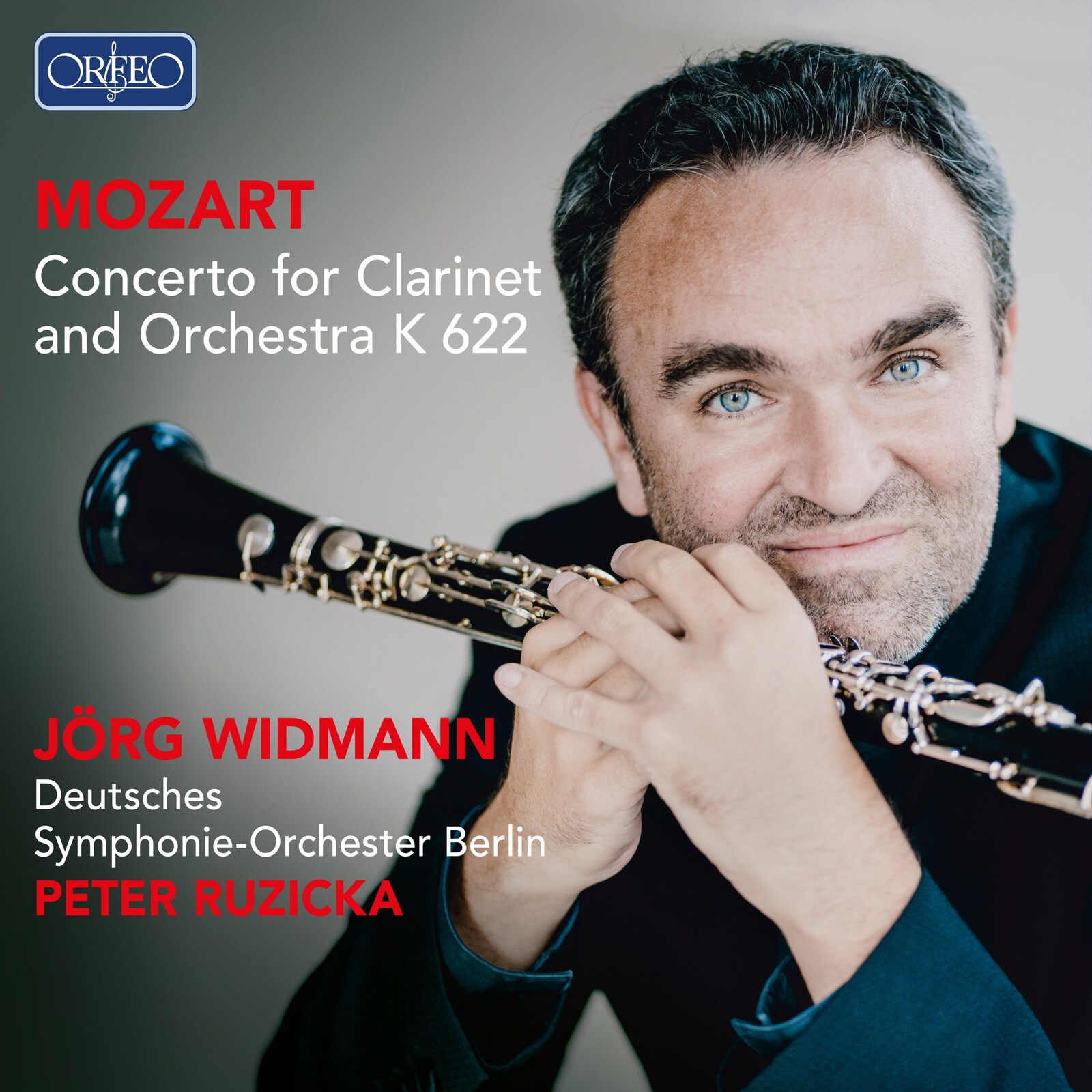 Picture of Jorg Widmann; Deutsches Symphonie-Orchester Berlin; Peter Ruzicka - Wolfgang Amadeus Mozart: Concerto for Clarinet and Orchestra in A Major, K622