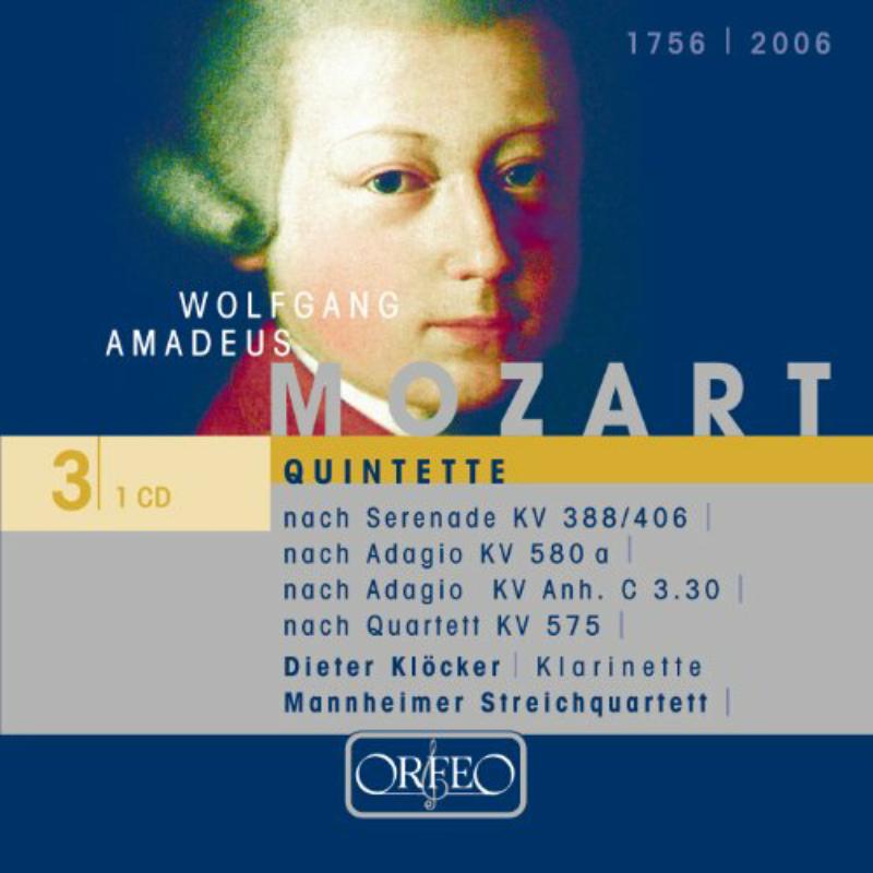 Picture of Klocker/Mannheimer - MOZART:QUINTETS