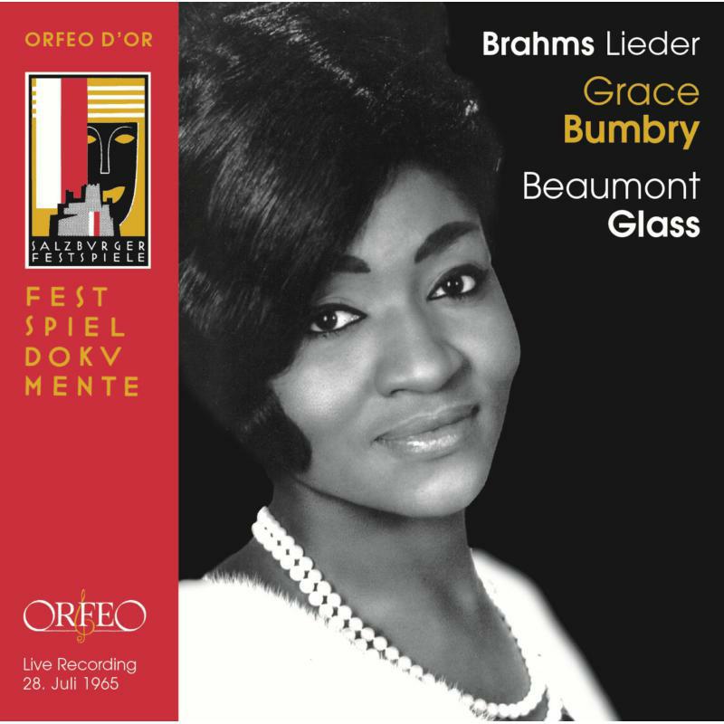 Picture of Bumbry/Glass - Johannes Brahms: Lieder