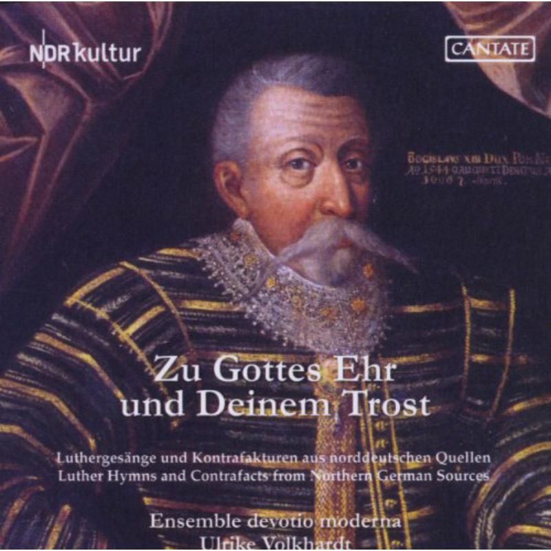 Picture of Ensemble devotio moderna/Volkhardt,Ulrike - Zu Gottes Ehr und Deinem Trost
