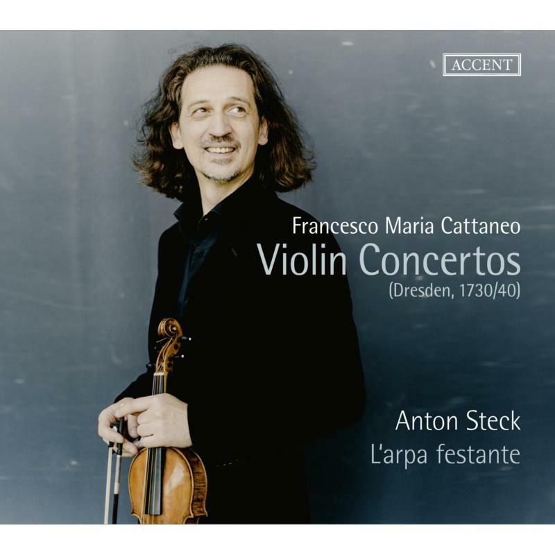 Picture of Anton Steck; L�arpa Festante - Francesco Maria Cattaneo: Violin Concertos