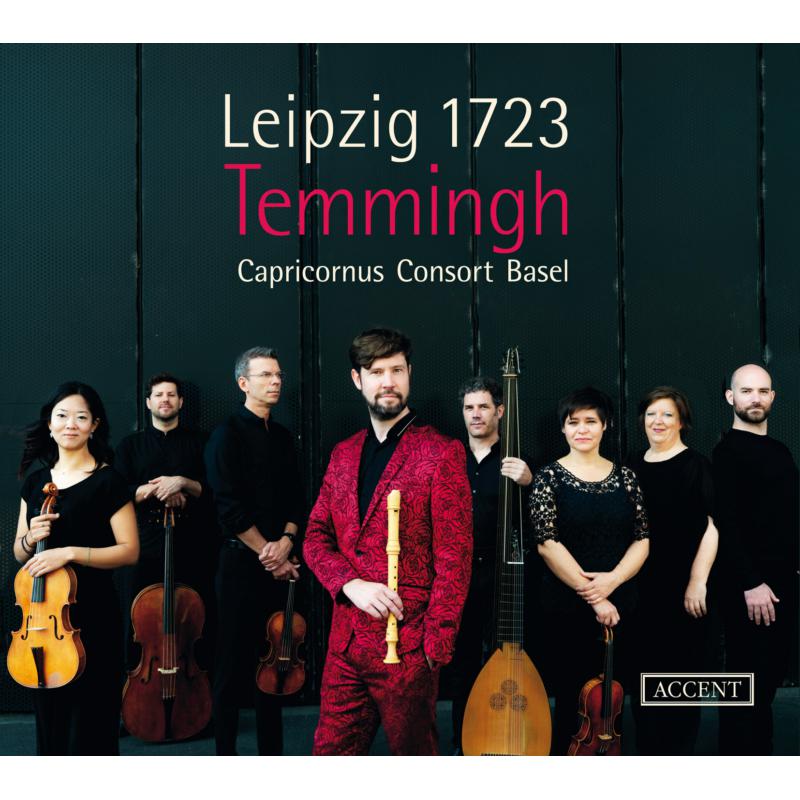 Picture of Stefan Temmingh; Capricornus Consort Basel - Leipzig 1723 - Works By Bach, Graupner