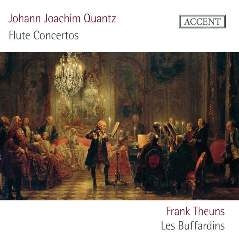 Picture of Frank Theuns; Les Buffardins - Quantz: Flute Concertos