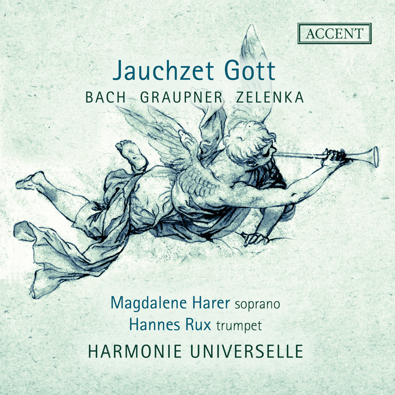 Picture of Harmonie Universelle; Magdalene Harer - Jauchzet Gott: Sacred Music for Trumpet & Soprano