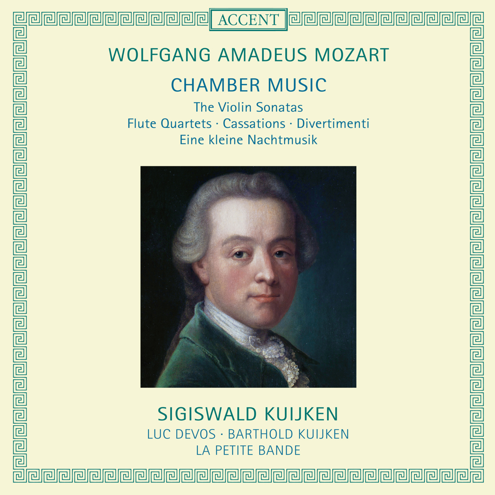Picture of Sigiswald Kuijken; La Petite Band - WA Mozart: Violin Sonatas/Cassations/ Divertimenti/ Kleine Nachtmusik