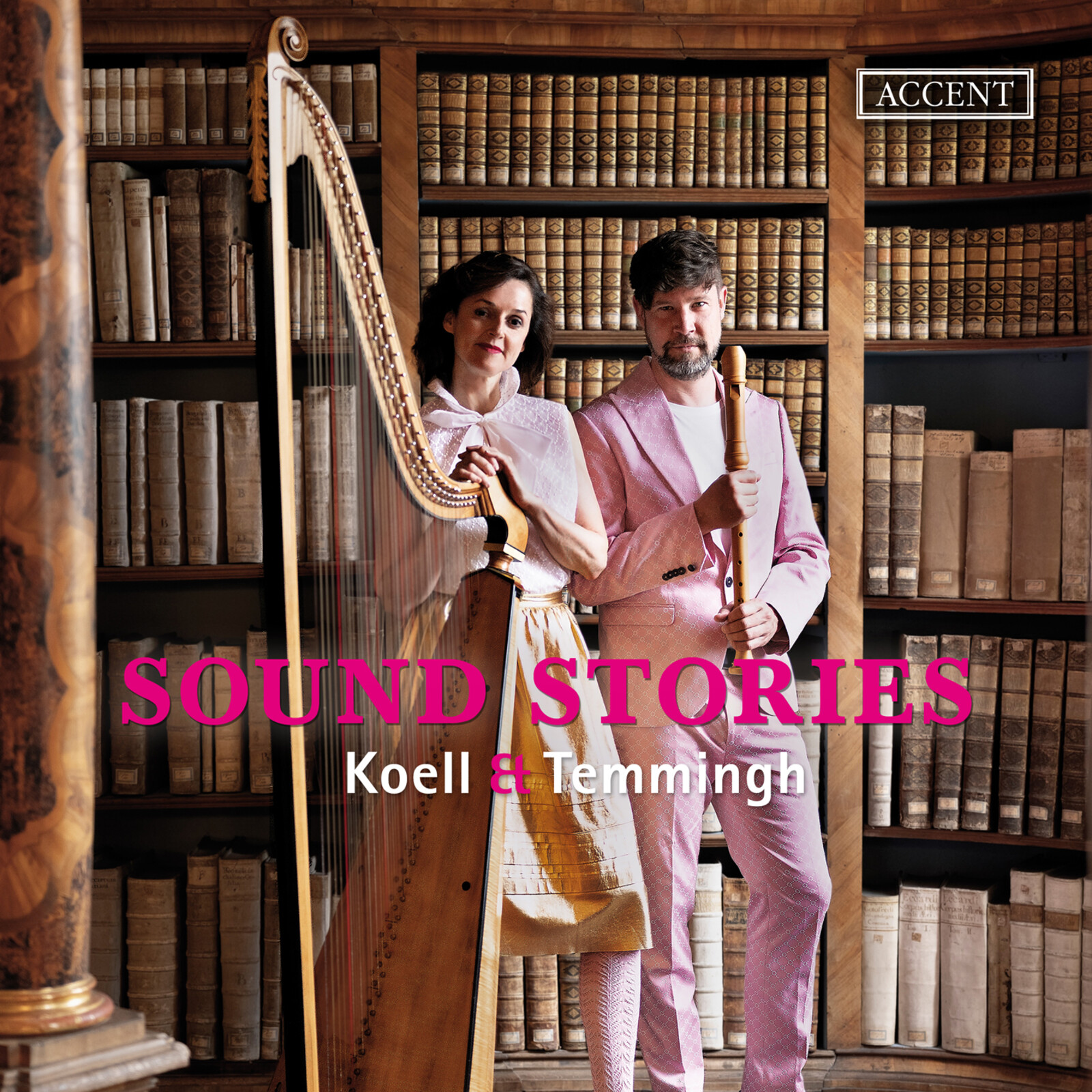 Picture of Margret Koell; Stefan Temmingh - Sound Stories - Works for Recorder & Harp
