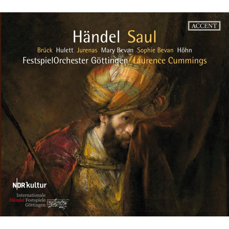 Picture of Markus Bruck; Benjamin Hulet; Laurence Cummings; NDR Chor - Handel: Saul HWV 53