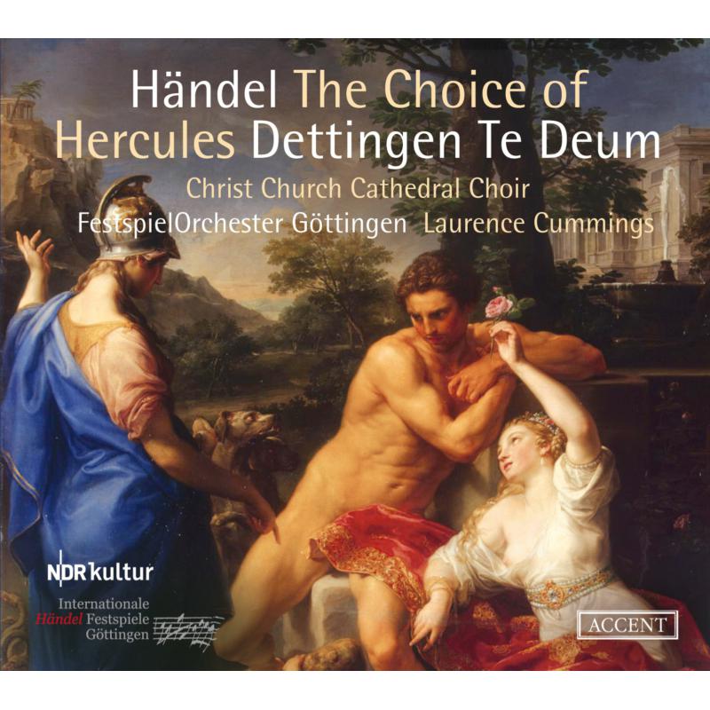 Picture of Laurence Cummings; Christ Church Cathedral Choir - Handel: The Choice Of Hercules Dettingen Te Deum