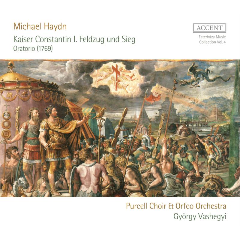 Picture of Gyorgy Vashegyi; Purcell Choir; Orfeo Orchestra; Emoke Bara�th; Klara Kolonits; Theodora Raftis; - Haydn: Emperor Constantine I's Campaign and Victory (Oratorio 1769)