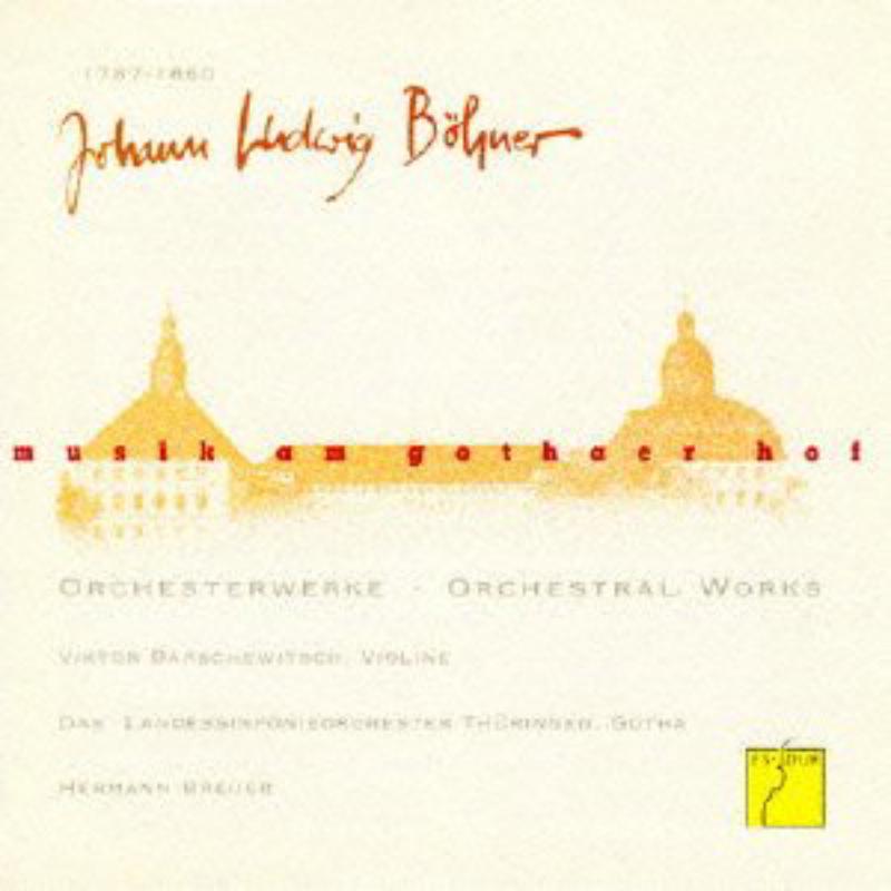 Picture of Thueringen Philharmonie Gotha, Hermann Breuer & Viktor Barschewitsch - Music at the Court of Gotha: Johann Ludwig Boehner - Orchestral Works
