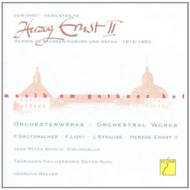 Picture of Thueringen Philharmonie Gotha, Hermann Breuer & Jens Peter Maintz - Music at the Court of Gotha: Dedicated to Herzog Ernst II - Orchestral Works