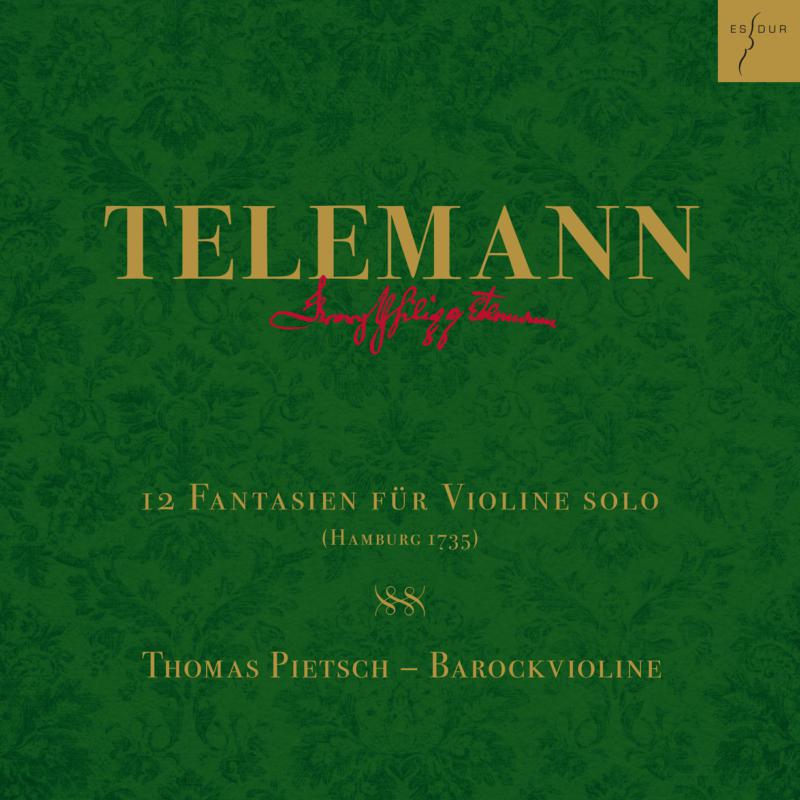 Picture of Thomas Pietsch - Telemann: 12 Fantasias For Violin Without Bass, TWV 40:14-25