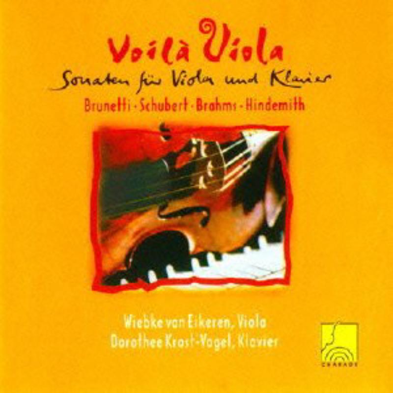 Picture of Wiebke van Eikeren & Dorothee Krost-Vogel - Voila Viola - Sonatas for Viola and Piano by Brunetti, Schubert, Brahms & Hindemith