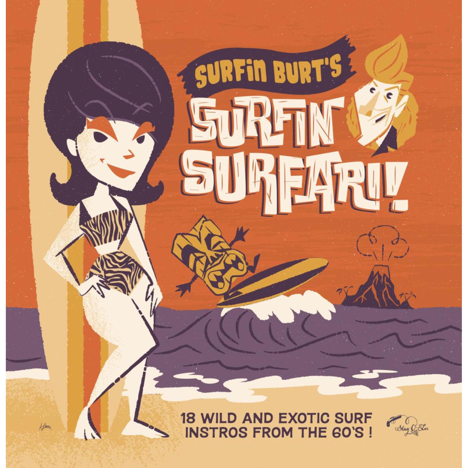 Picture of Various Artists - Surfin Burt's Surfin Safari