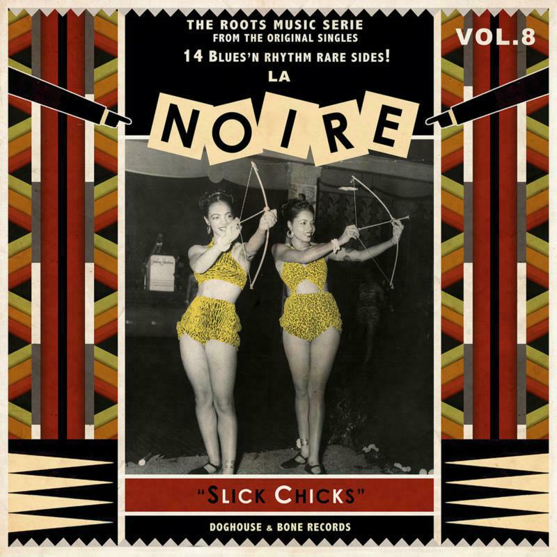 Picture of Various Artists - La Noire 08 - Slick Chicks! (LP)