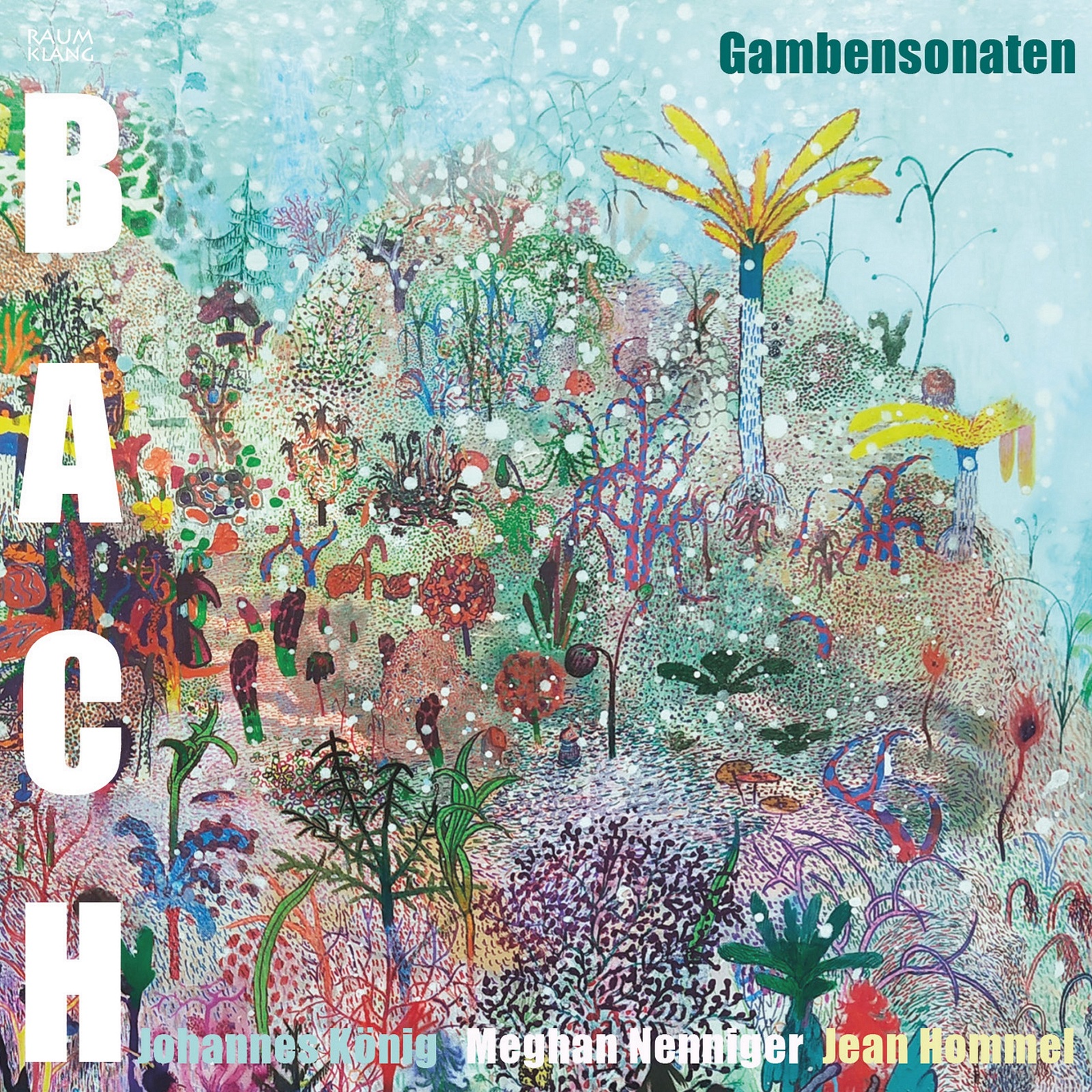 Picture of Meghan Nenniger; Johannes Konig; Jean Hommel - Johann Sebastian Bach: Gambensonaten