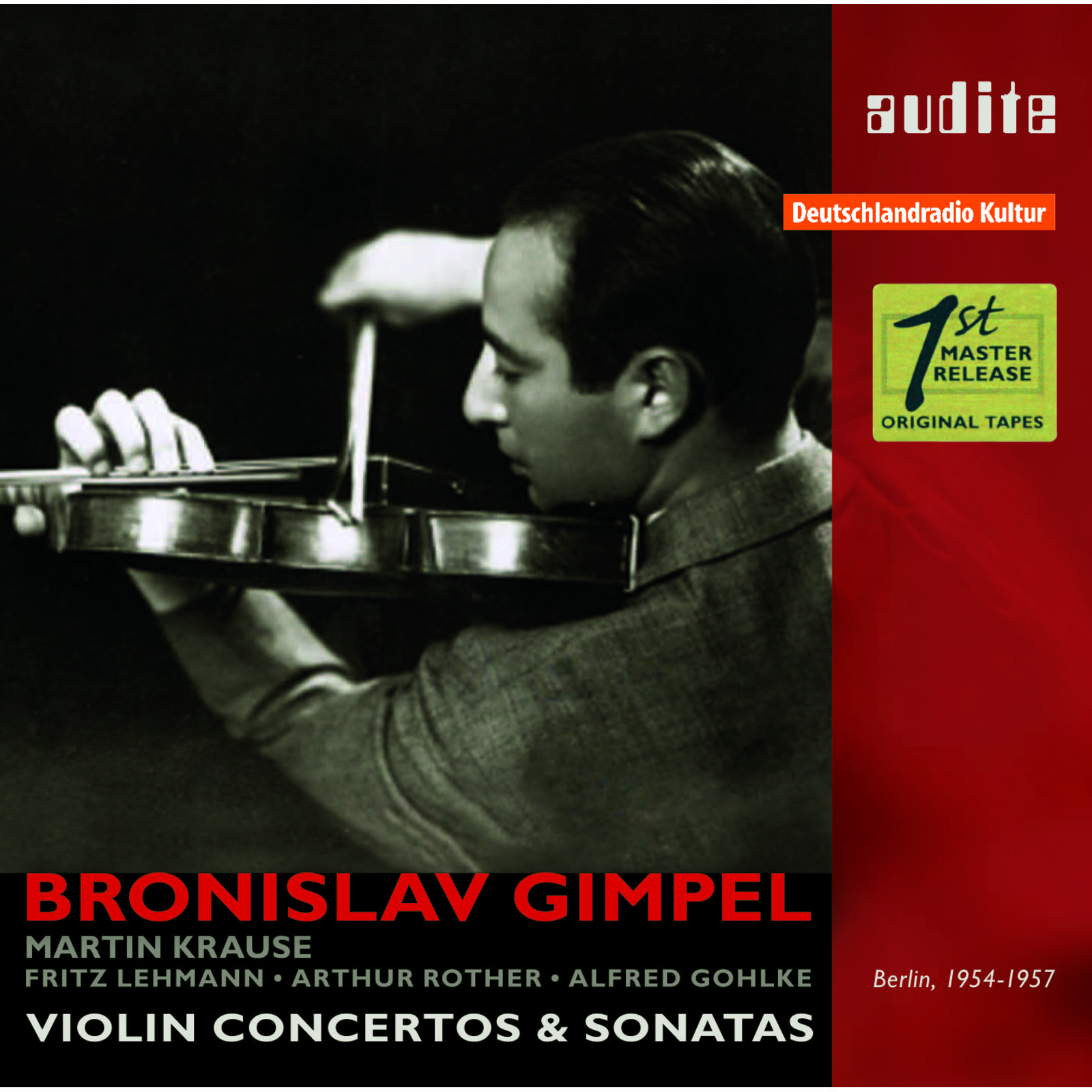 Picture of Bronislaw Gimpel; Martin Krause; Rias-So; Rso Berlin - Bronislaw Gimpel: Violin Concertos & Sonatas