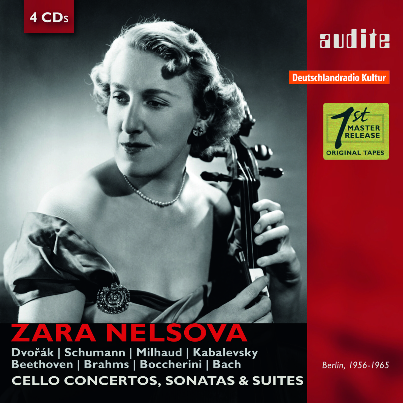 Picture of Zara Nelsova; Rso Berlin; Georg Ludwig Jochum; Gerd Albrecht - Zara Nelsova: Cello Concertos, Sonatas & Suites