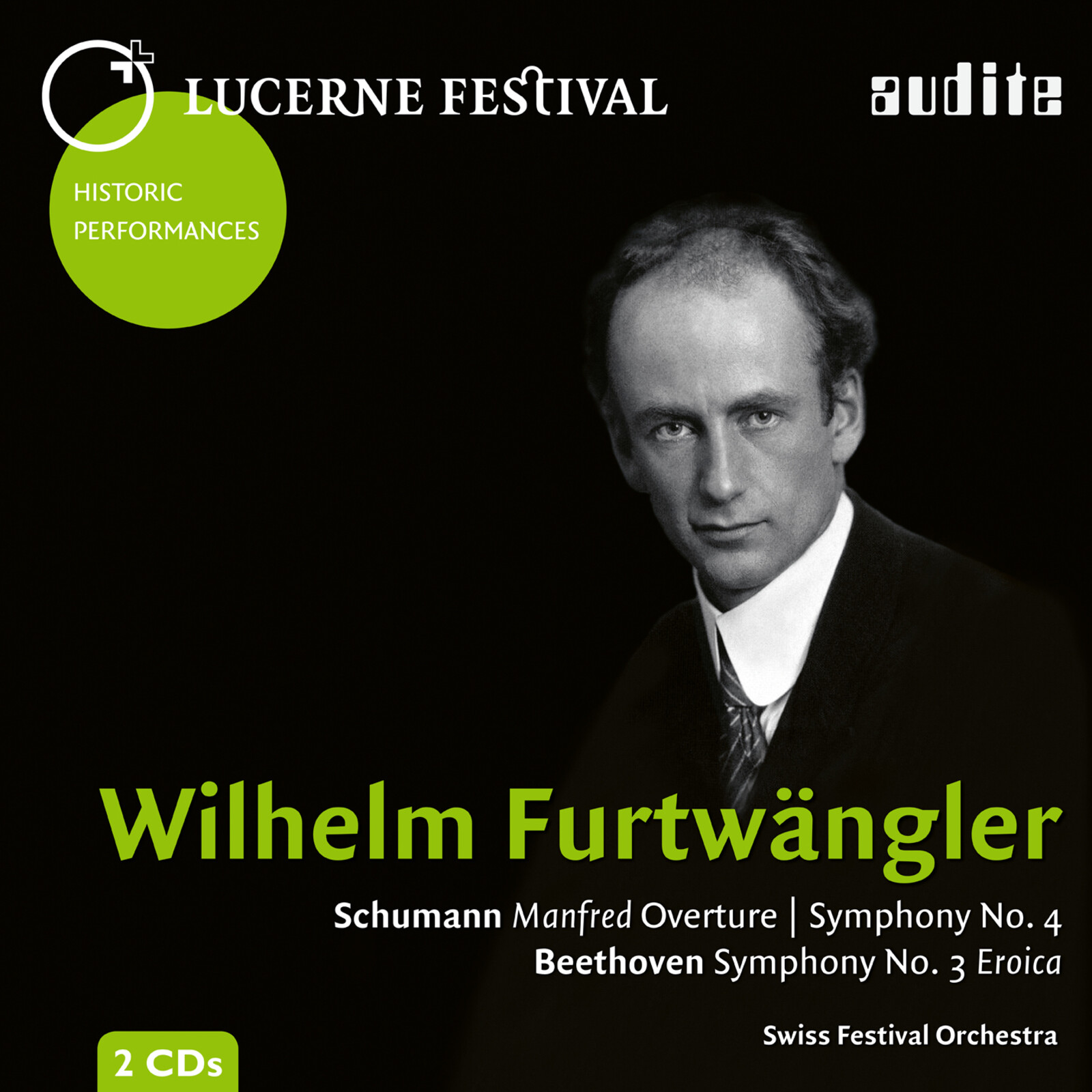 Picture of Wilhelm Furtwangler - Schumann & Beethoven: Manfred Overture; Symphony No. 4: Symphony No. 3 Eroica