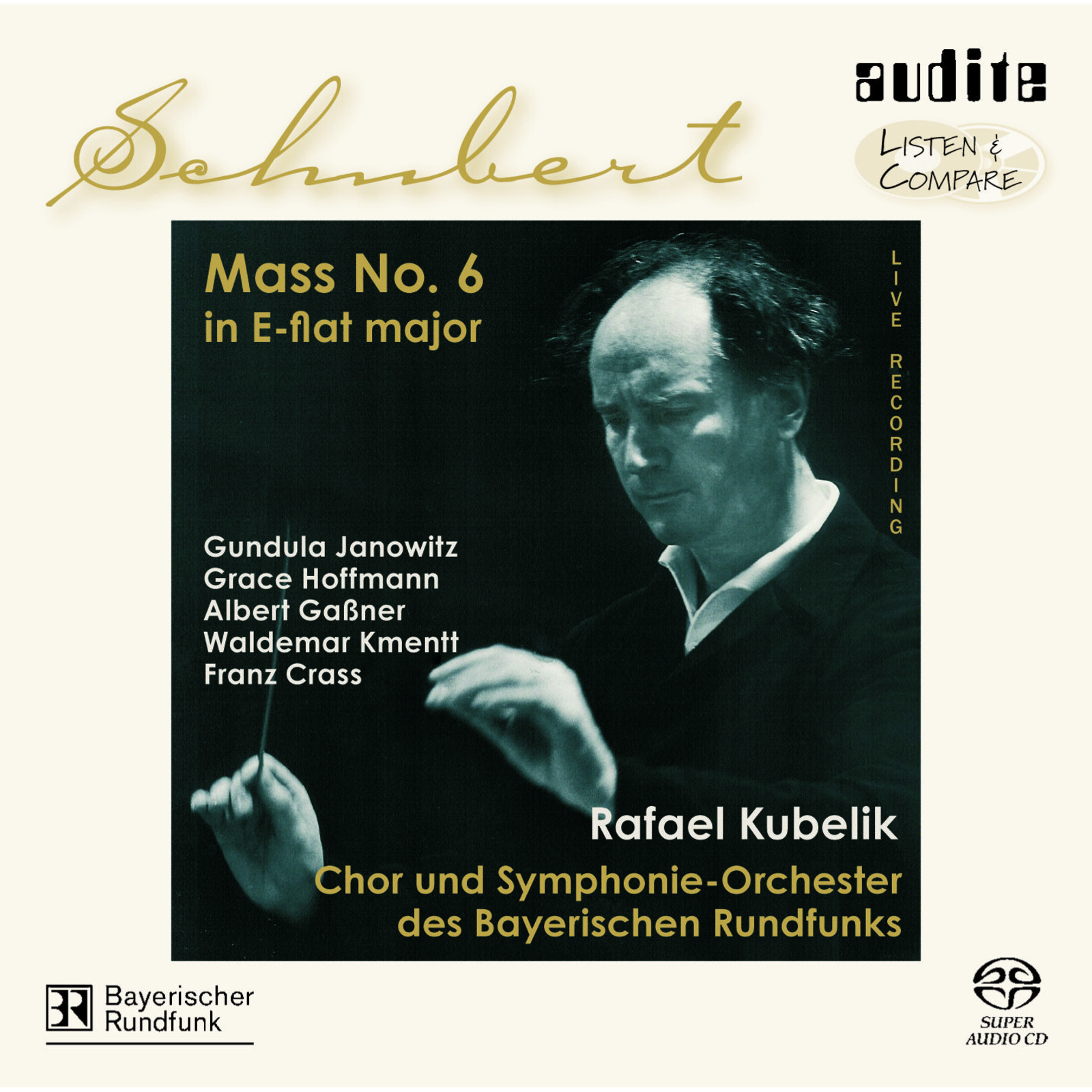Picture of Bayerischen Rso; Rafael Kubelik - Schubert: Mass No. 6 In E-Flat Major