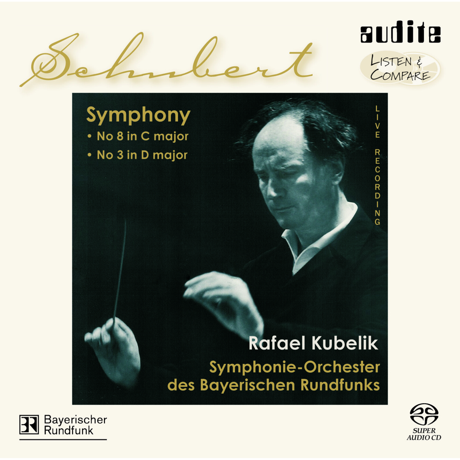 Picture of Bayerischen Rso; Rafael Kubelik - Schubert: Symphonies 3 & 8