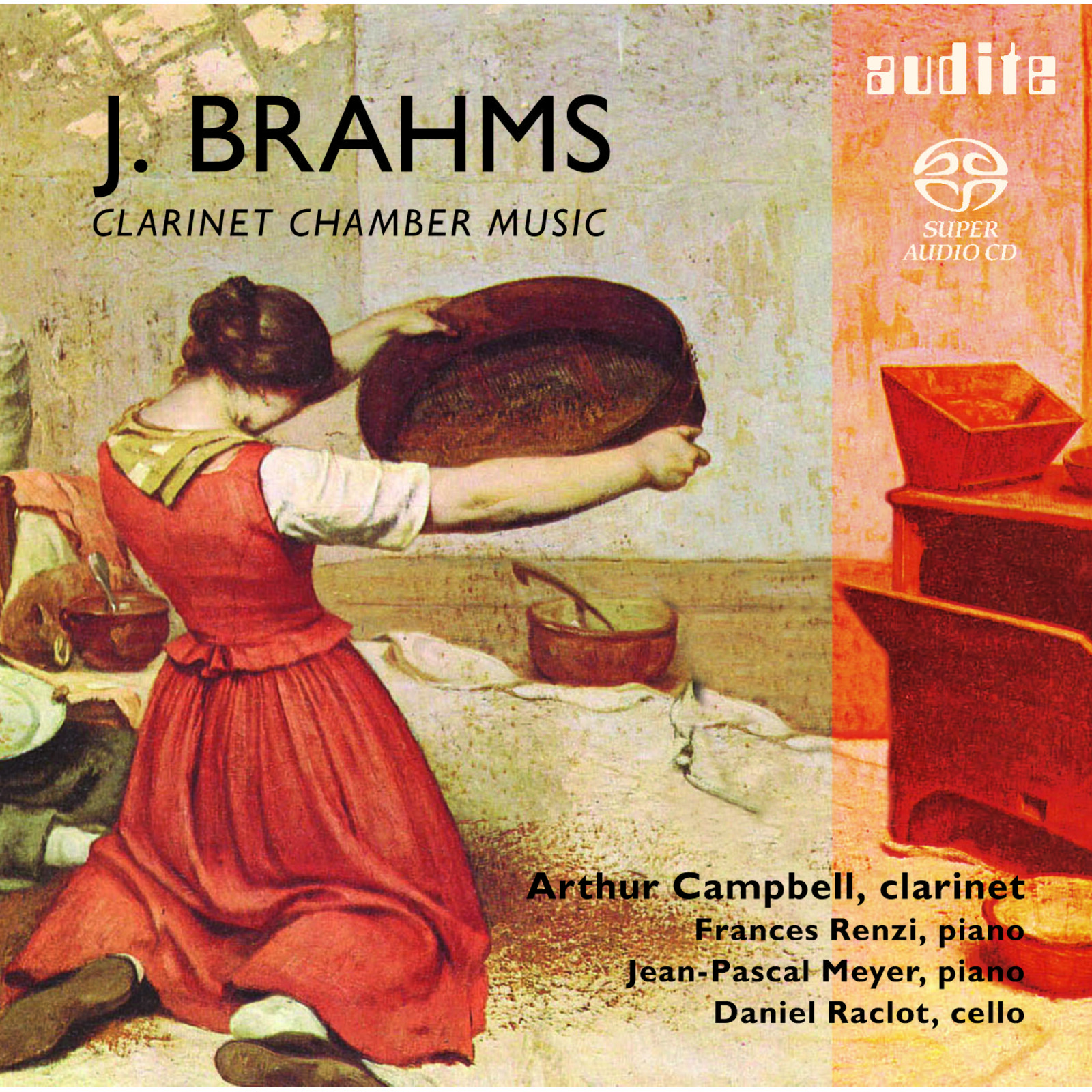 Picture of Arthur Campbell; Frances Renzi; Jean Pascal Meyer; Daniel Raclot - Brahms: Clarinet Chamber Music