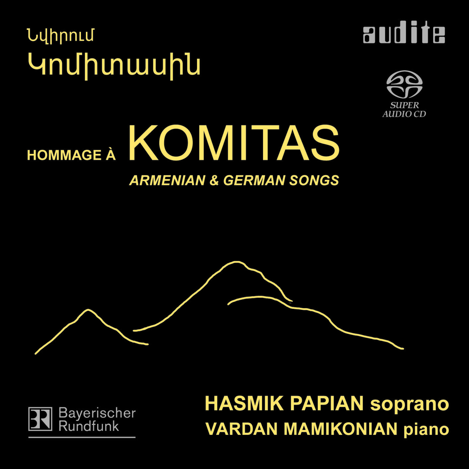 Picture of Hasmik Papian; Vardan Mamikonian - Hommage A Komitas: Armenian And German Songs