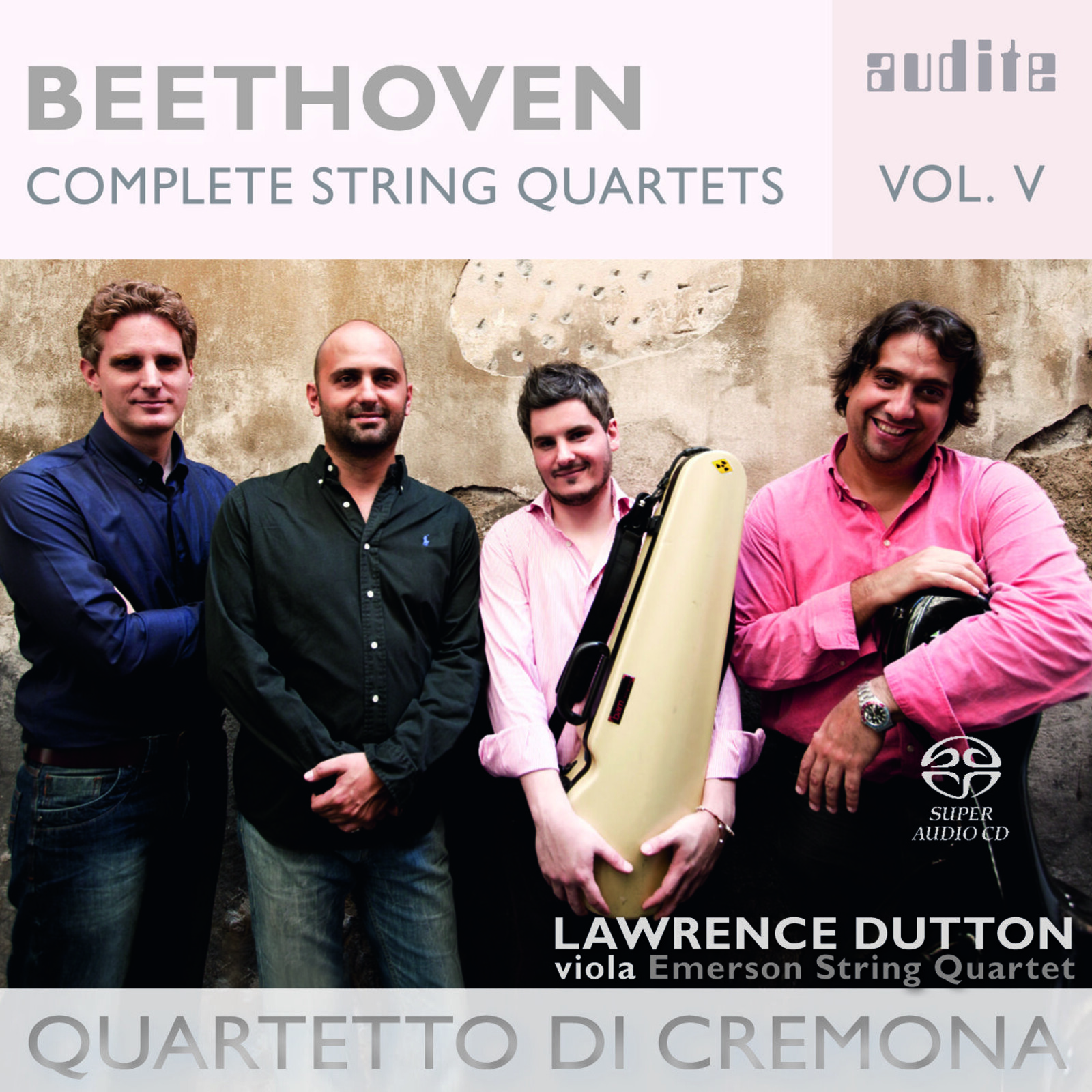 Picture of Lawrence Dutton; Qt.O Di Cremona - Beethoven: Complete String Quartets Vol.5