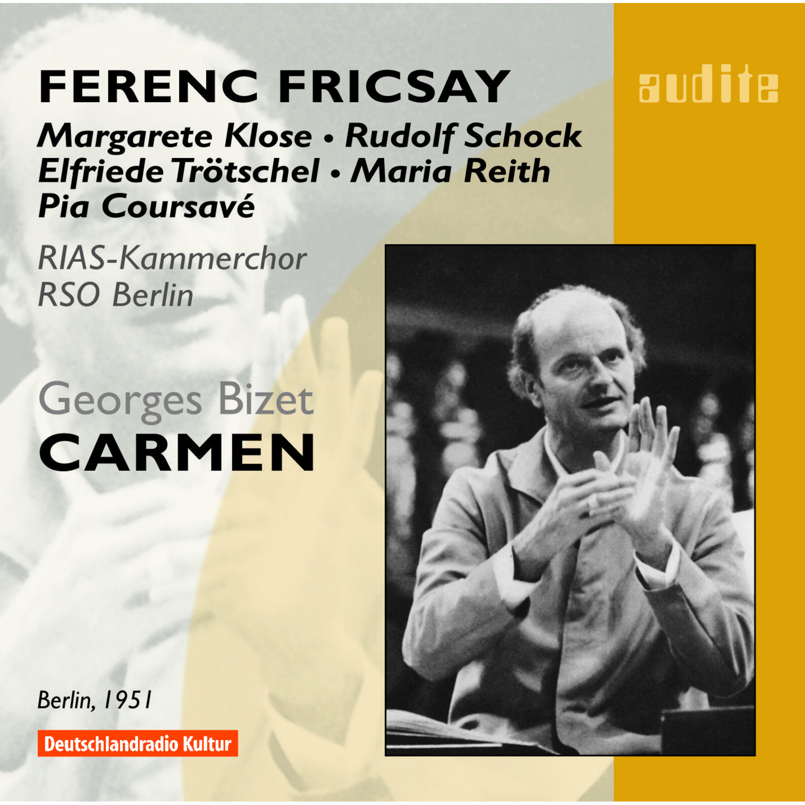 Picture of Rias-Kc; Rso Berlin; Ferenc Fricsay - Bizet: Carmen (Highlights)