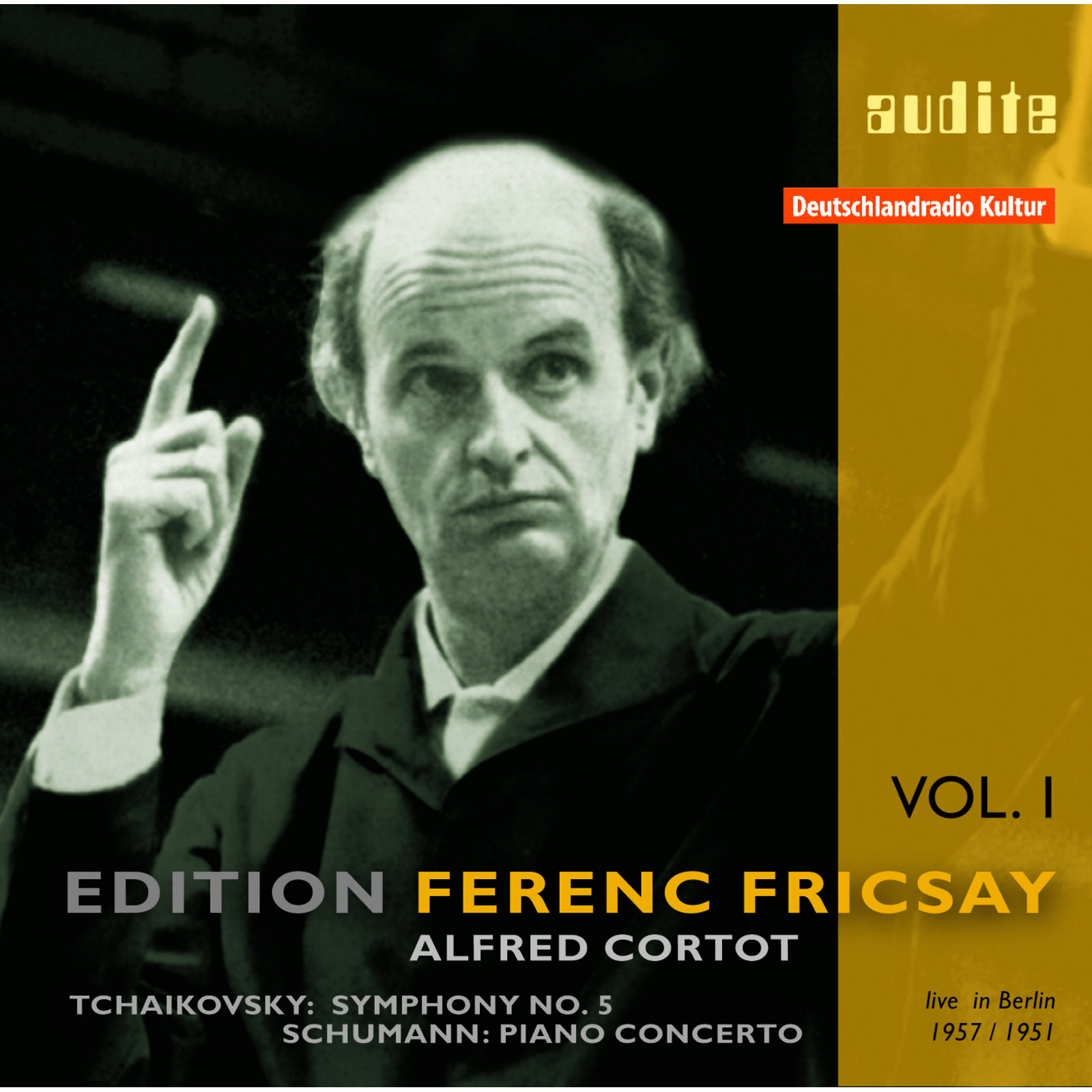 Picture of Fricsay, Ferenc; Deutsches So Berlin - Tchaikovsky: Symphony No. 5 & R. Schumann: Piano Conc.