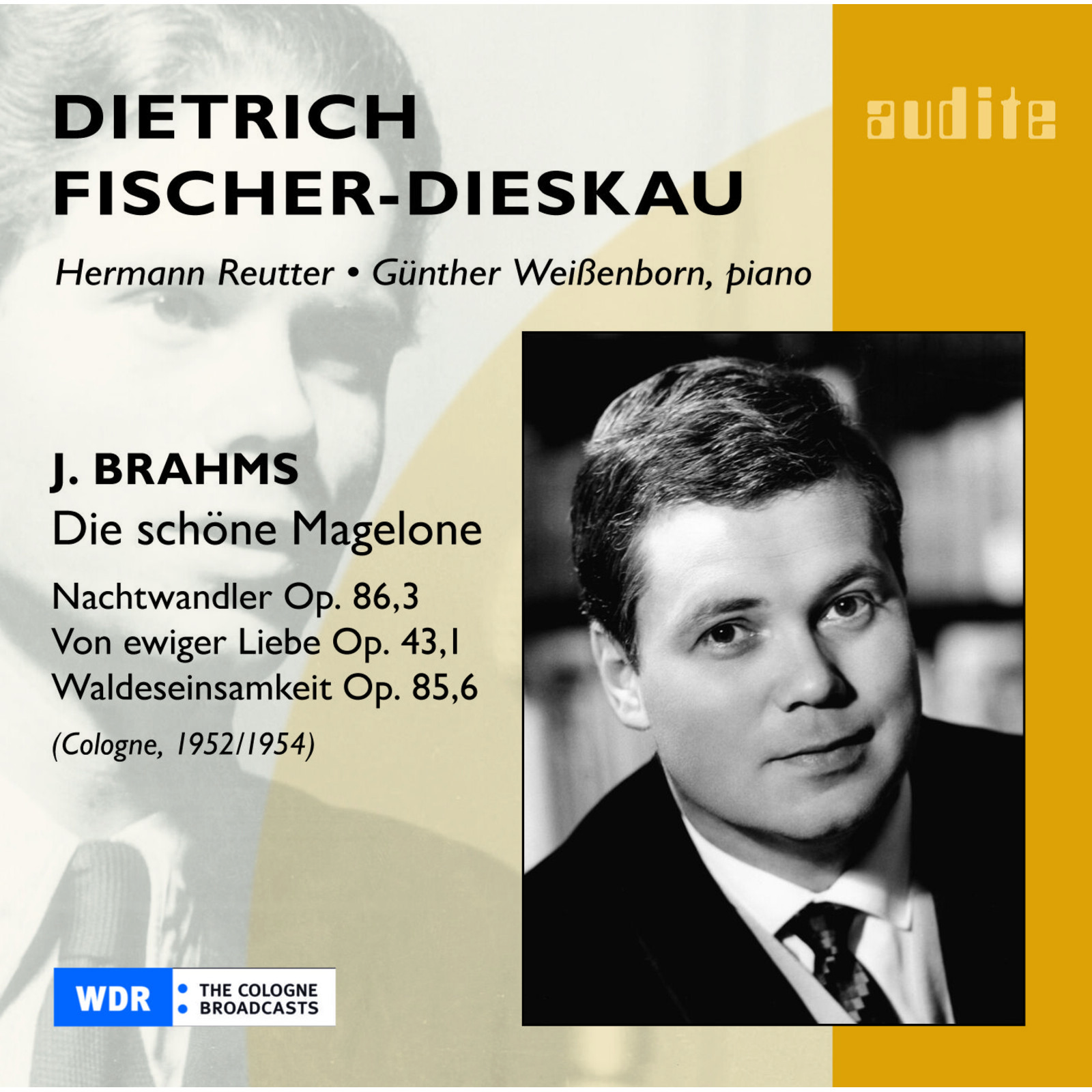 Picture of Dietrich Fischer-Dieskau; Hermann Reutter; Gunther Weissenborn - Brahms: Lieder