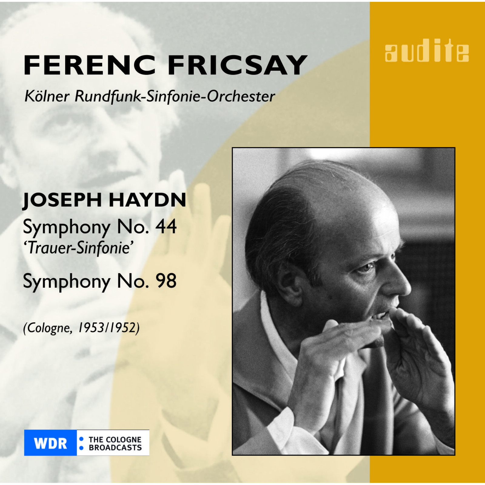 Picture of Kolner Rso; Ferenc Fricsay - Haydn: Symphony No 44, Symphony No 98
