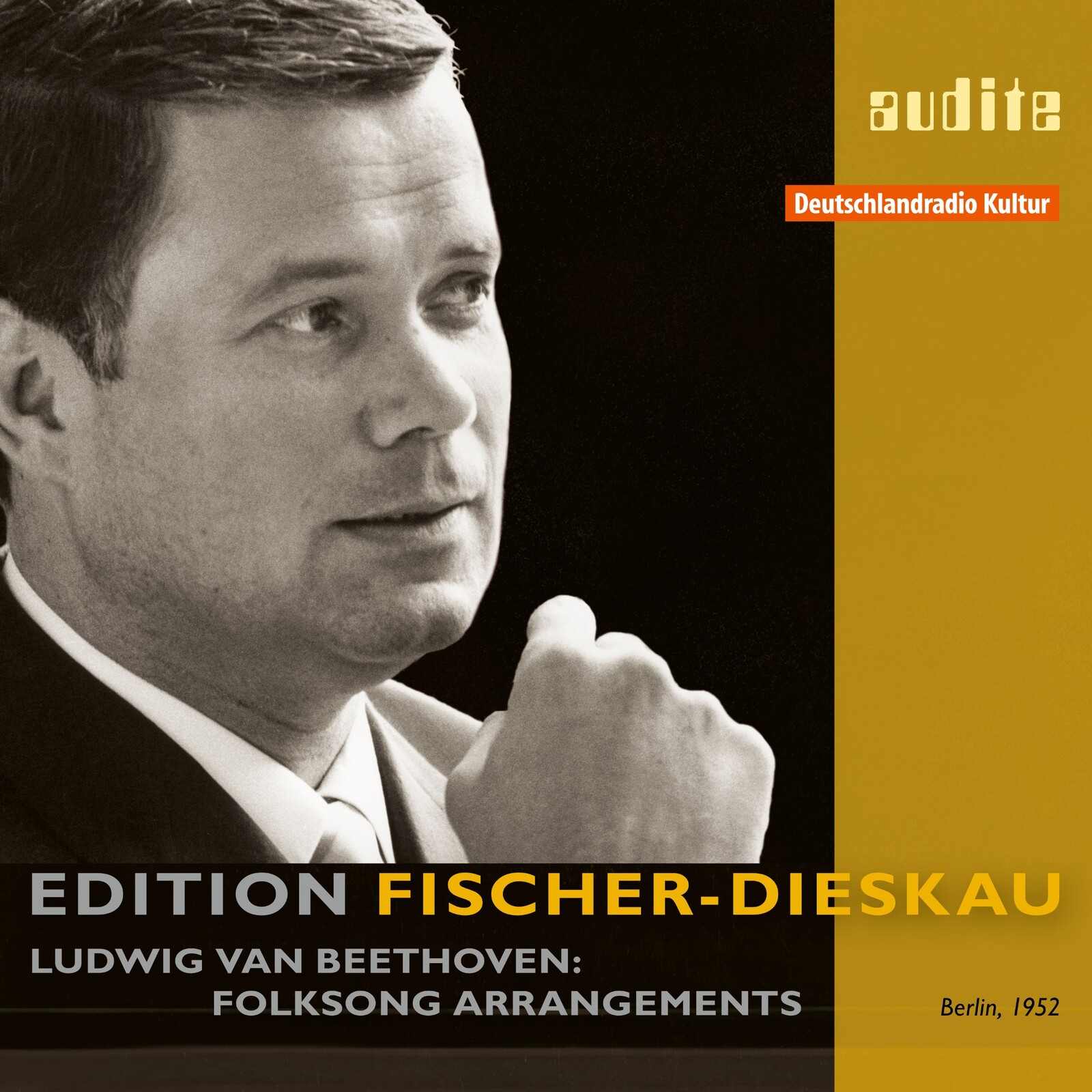 Picture of Dietrich Fischer-Dieskau; Michael Raucheisen; Rias Chamber Chorus - Fischer-Dieskau Vol.3: Beethoven: Folksong Arrangements