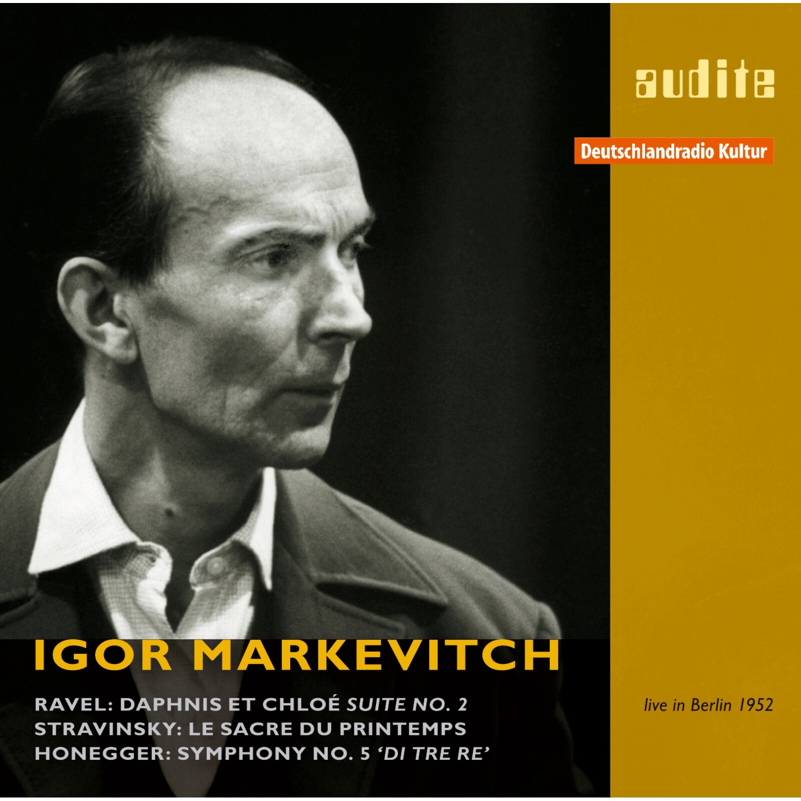 Picture of Igor Markevitch; Deutsches So Berlin - Igor Markevitch Conducts Ravel