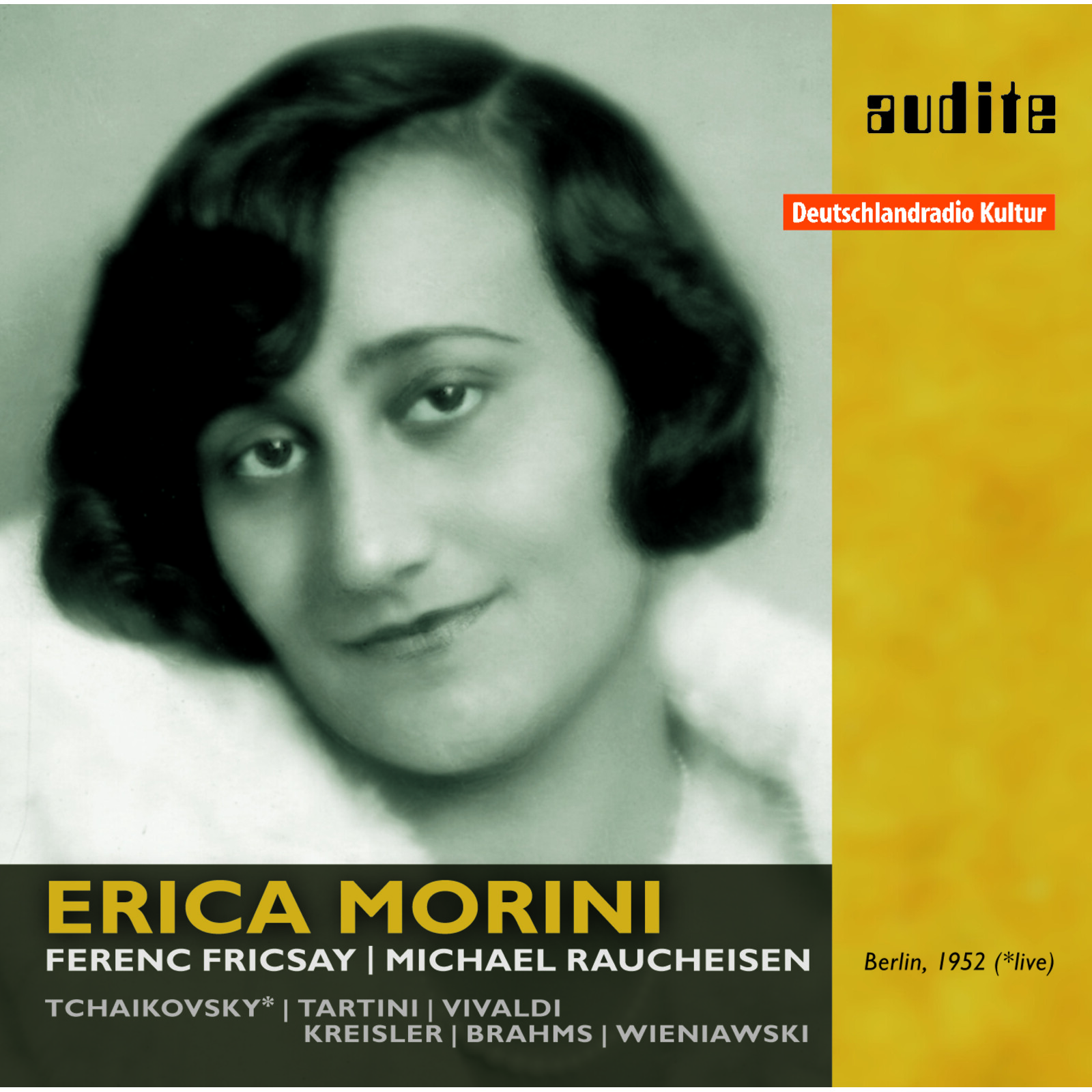 Picture of Erica Morini; Michael Raucheisen; Rias-So; Ferenc Fricsay - Erica Morini: Berlin, 1952