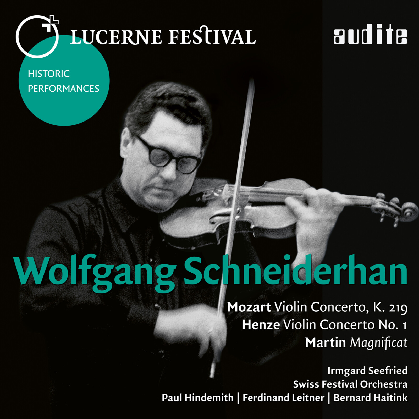 Picture of Wolfgang Schneiderhan - Wolfgang Schneiderhan - Lucerne Festival Historic Performances, Vol. X