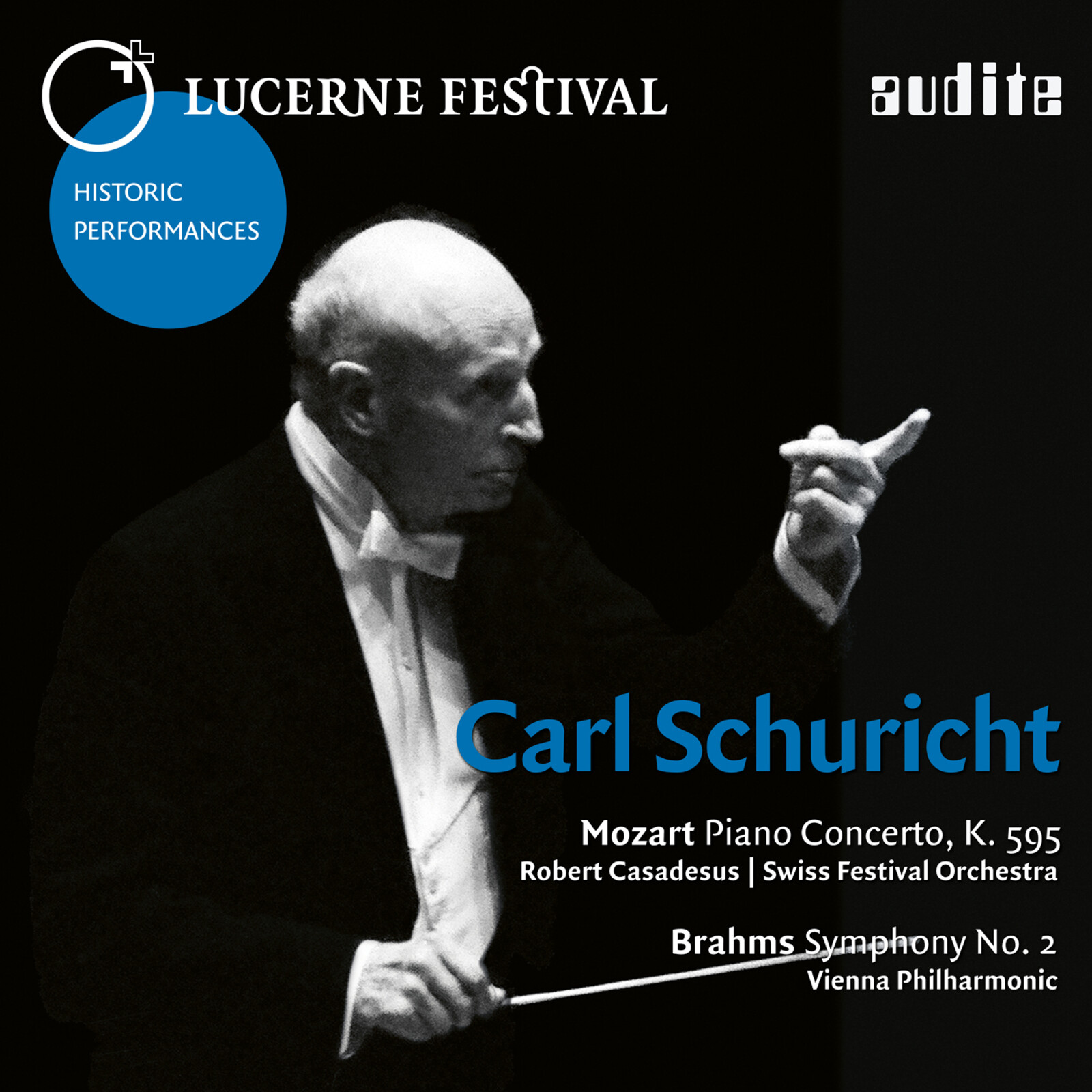 Picture of Carl Schuricht - Brahms; Mozart: Lucerne Festival Historic Performances Vol X1