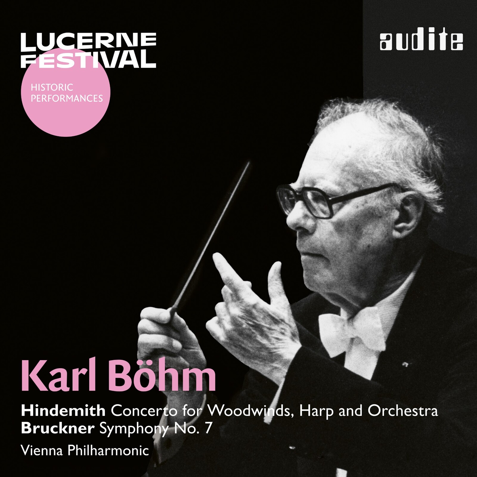 Picture of Karl Bohm, Vienna Philharmonic - Lucerne Hindemith Concerto, Bruckner Sym No 7