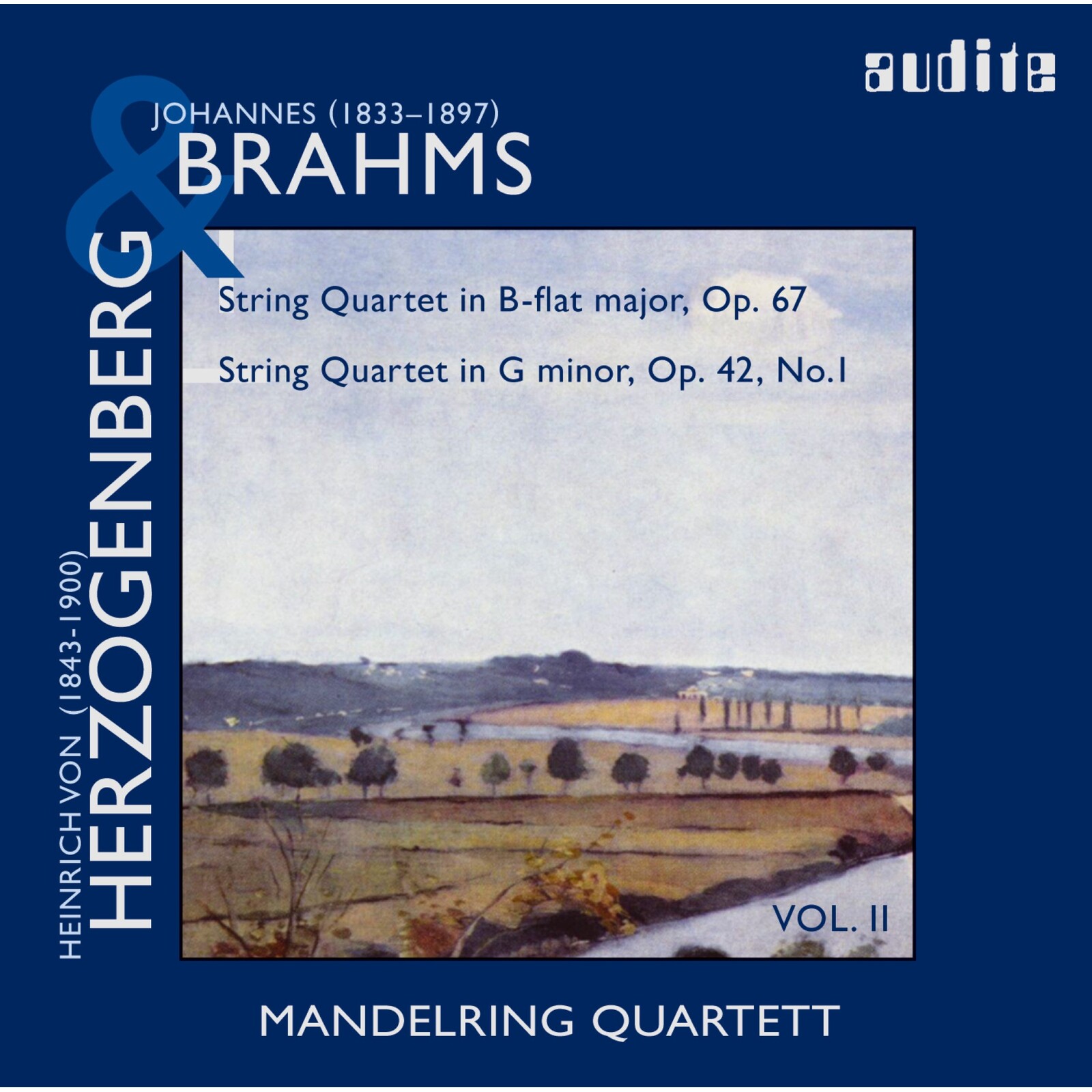 Picture of Mandelring Qt. - Brahms: String Quartets Opp.67 And 42/1