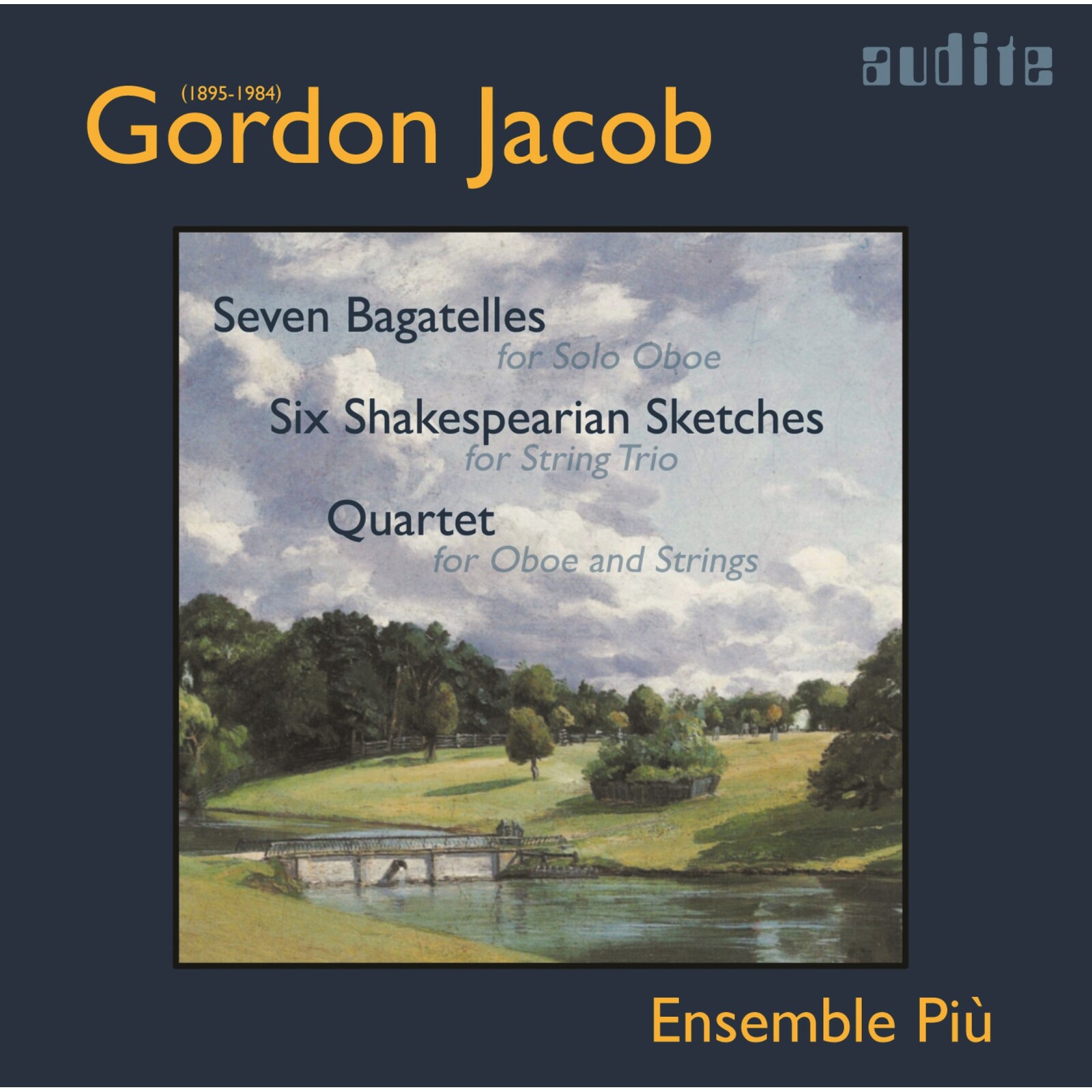 Picture of Ensemble Piu - Jacob: Works For Oboe And Strings