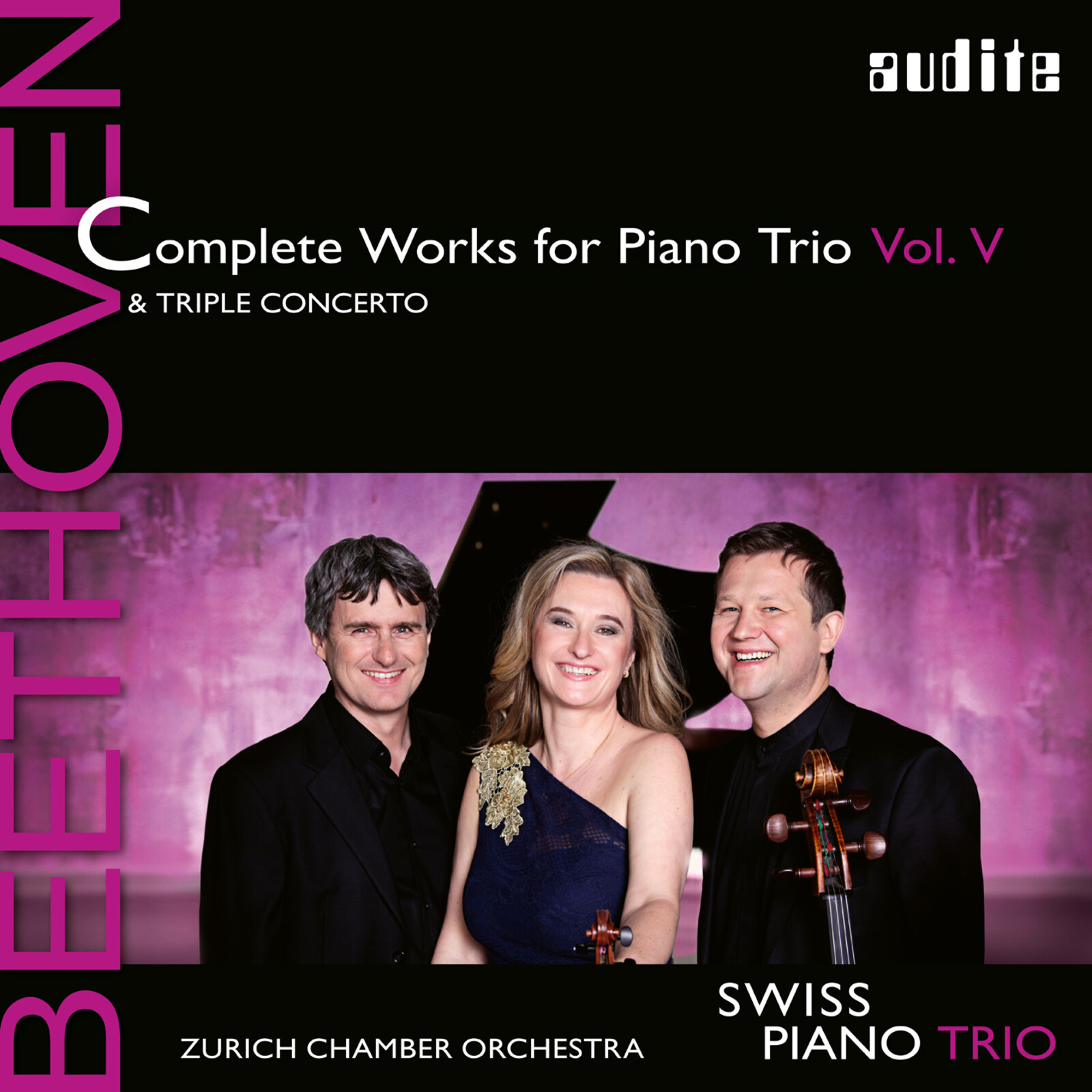 Picture of Swiss Piano Trio; Zurich Chamber Orchestra - Beethoven: Complete Works For Piano Vol.V