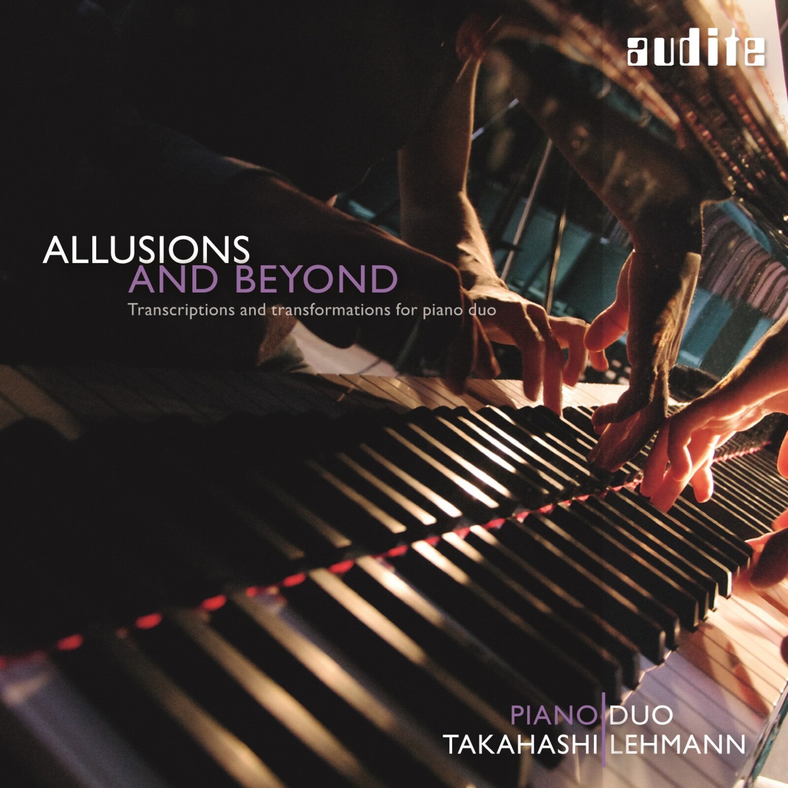 Picture of Piano Duo Takahashi Lehmann - Allusions And Beyond - Transcriptions And Transformations For Piano By  J.S. Bach; Reger; Kurtag; Zimmermann; Brahms