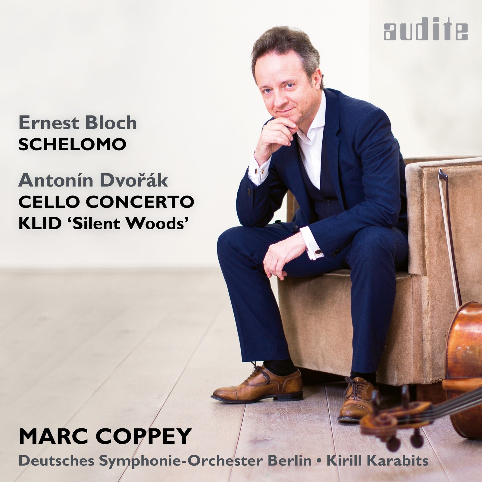 Picture of Mark Coppey; Deutsches Symphonie Orchester Berlin - Bloch: Schelomo; Dvorak: Klid; Cello Concerto Op 104