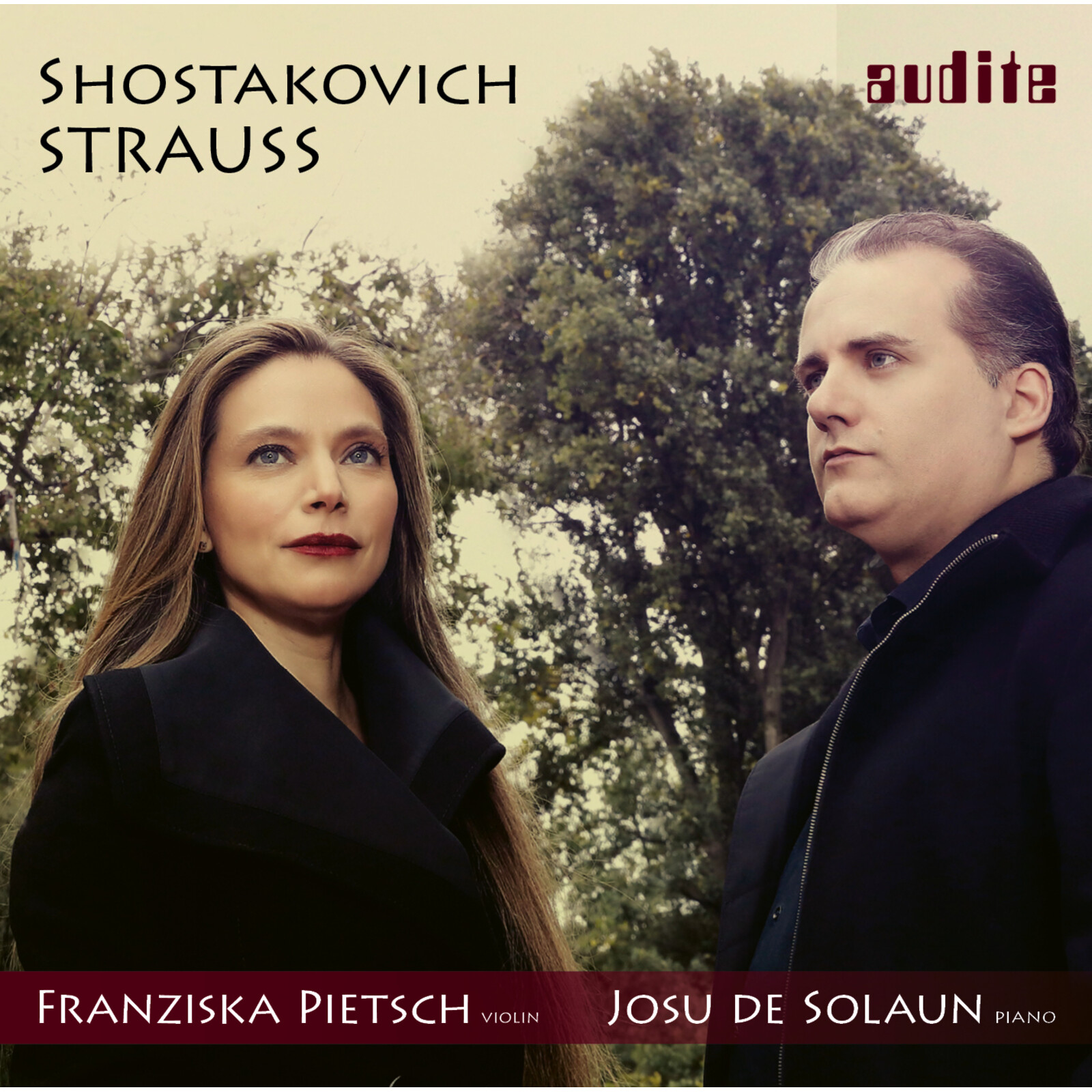 Picture of Franziska Pietsch; Josu De Solaun - Shostakovich; Strauss: Sonatas For Violin & Piano