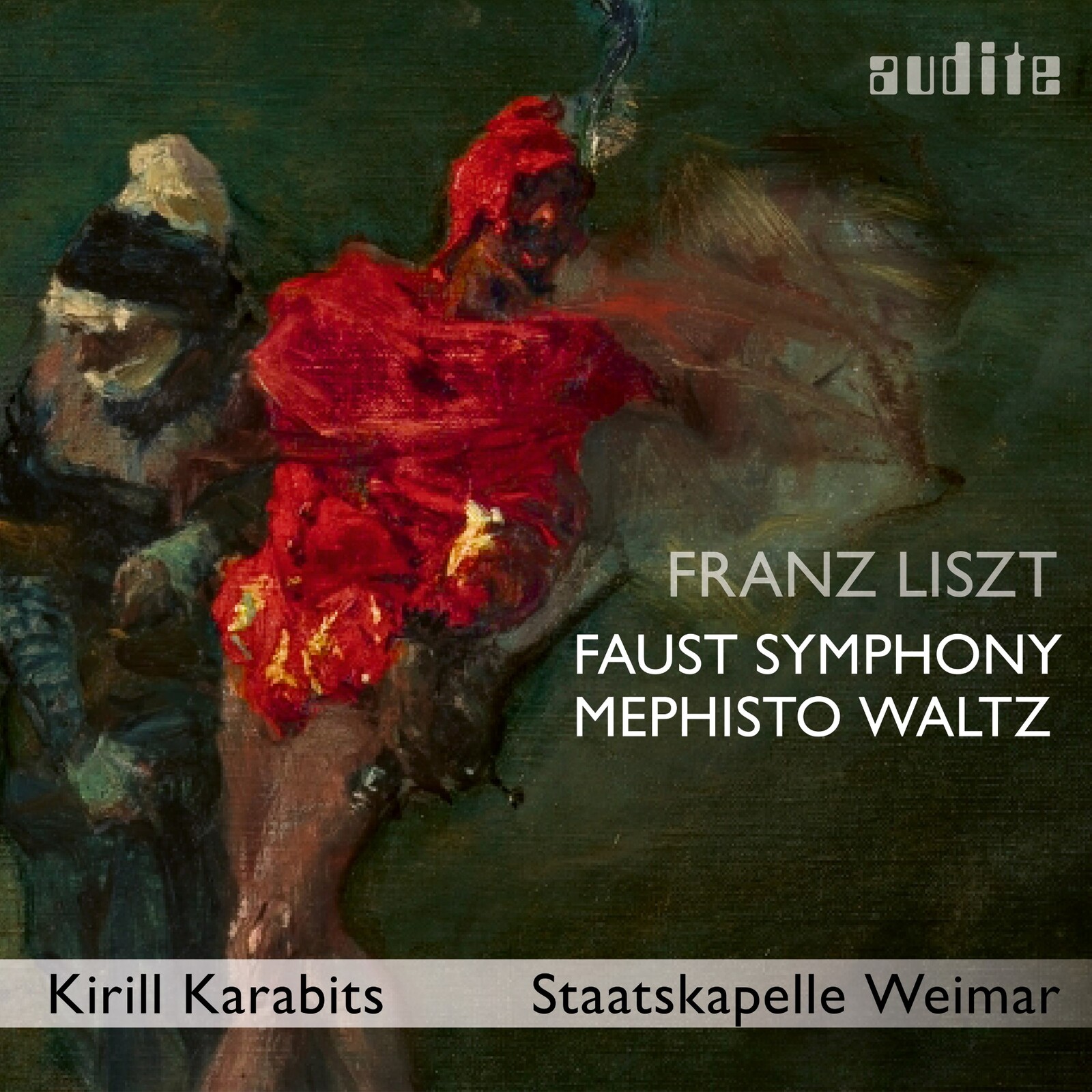 Picture of Airam Hernandez; Herren des Opernchores des Deutschen Nationaltheaters Weimar; Herren des Landesjugendchores Thuringen; Staatskapelle Weimar; Kirill Karabits - Franz Liszt: A Faust Symphony, S. 108 - Mephisto Waltz No. 3, S. 216
